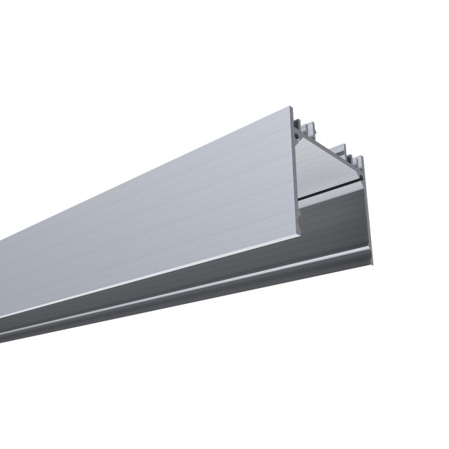 Профиль П-образный универсальный Apeyron ширина ленты до 25мм (рассеиватель, заглушки - 2шт) 08-23 Профиль П-образный универсальный Apeyron ширина ленты до 25мм (рассеиватель, заглушки - 2шт) 08-23