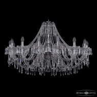 Подвесная люстра Bohemia Ivele Crystal 1403/16/400 Ni Подвесная люстра Bohemia Ivele Crystal 1403/16/400 Ni
