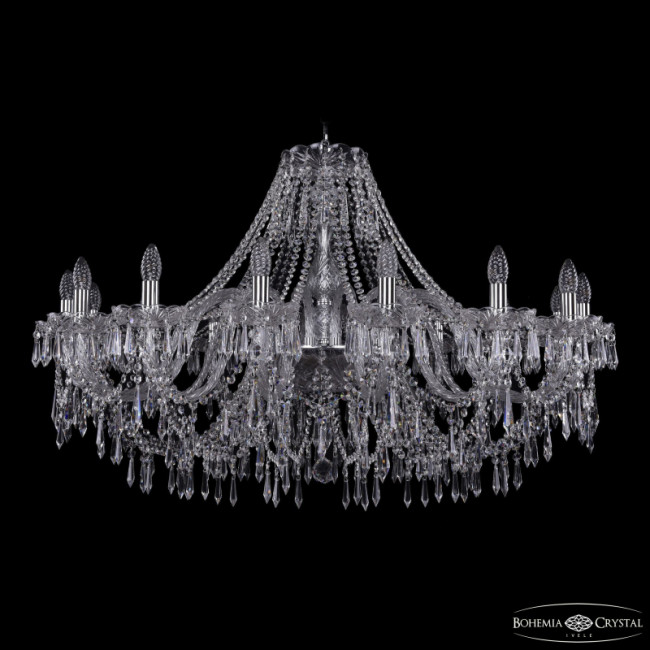 Подвесная люстра Bohemia Ivele Crystal 1403/16/400 Ni Подвесная люстра Bohemia Ivele Crystal 1403/16/400 Ni