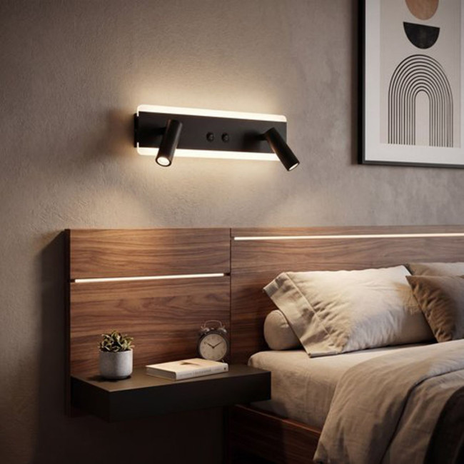 Спот Reluce 86213-9.2-001CT LED9+6W BK Спот Reluce 86213-9.2-001CT LED9+6W BK