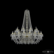 Подвесная люстра Bohemia Ivele Crystal 1410/20+10/400/h-130 G V0300