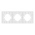 Рамка на 3 поста пластиковая Arlight FRM-PERIO-PL-3-GD 049757 Рамка на 3 поста пластиковая Arlight FRM-PERIO-PL-3-GD 049757
