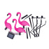 Садовый светильник на солнечной батарее (3 шт.) Uniel USL-S-833/PM530 FLAMINGO SET3 UL-00012698 Садовый светильник на солнечной батарее (3 шт.) Uniel USL-S-833/PM530 FLAMINGO SET3 UL-00012698
