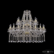 Подвесная люстра Bohemia Ivele Crystal 1413/20+10/360/2d G