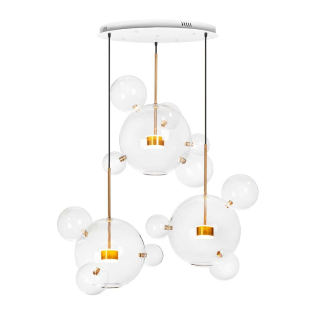 Подвесная люстра Loft IT Bolle 2027-D3 Подвесная люстра Loft IT Bolle 2027-D3