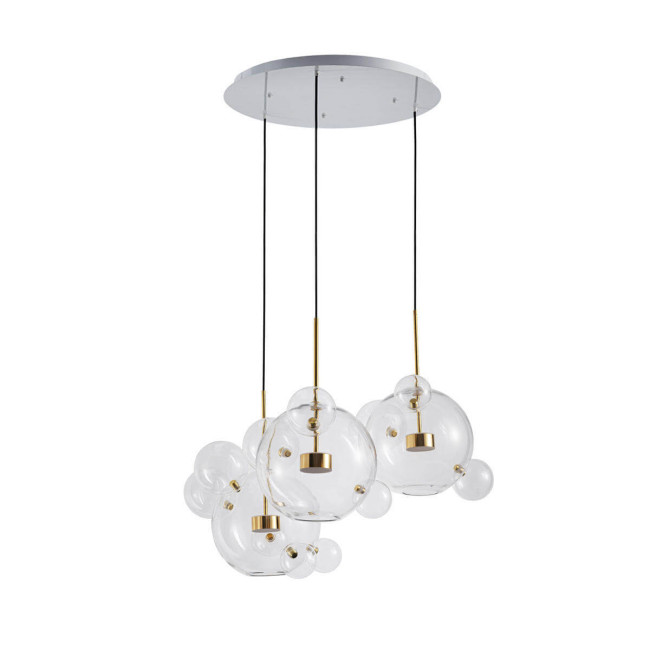 Подвесная люстра Loft IT Bolle 2027-D3 Подвесная люстра Loft IT Bolle 2027-D3