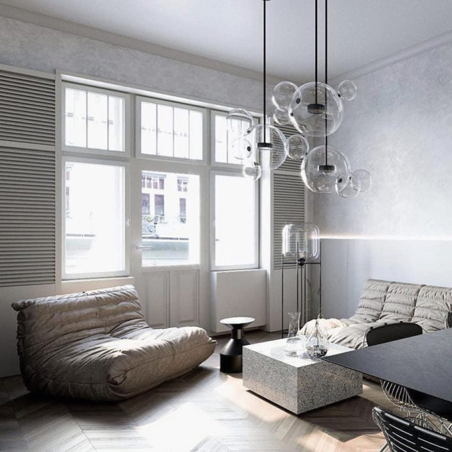 Подвесная люстра Loft IT Bolle 2027-D3 Подвесная люстра Loft IT Bolle 2027-D3