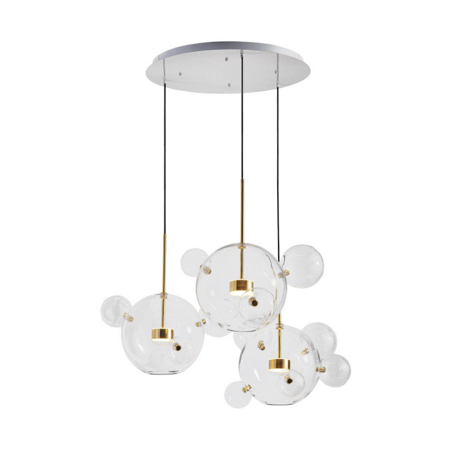 Подвесная люстра Loft IT Bolle 2027-D3 Подвесная люстра Loft IT Bolle 2027-D3