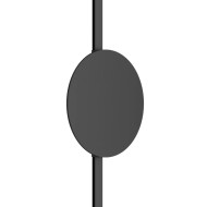 Трековый магнитный однофазный светильник Denkirs Air reflex DK5320-BK