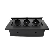 Блок розеток MX-226 (J) (3 секции полуавтоматический без кабеля питания) Mebax 00-00002879