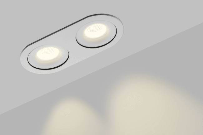 Корпус встраиваемого светильника SWG COMBO-2R2-WH 004160 Корпус встраиваемого светильника SWG COMBO-2R2-WH 004160