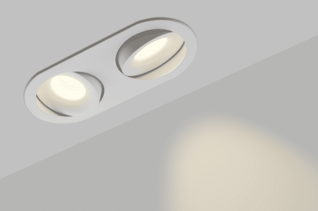 Корпус встраиваемого светильника SWG COMBO-2R2-WH 004160 Корпус встраиваемого светильника SWG COMBO-2R2-WH 004160