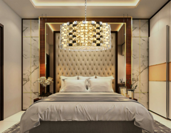 Подвесная люстра Ambrella Light High Light Crystal LH41009
