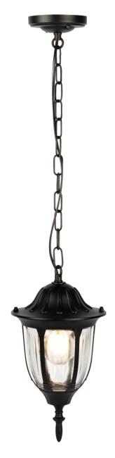 Уличный подвесной светильник ЭРА Галатея GBS-105-BL-0800 230В Е27 IP54 чёрный Б0071486