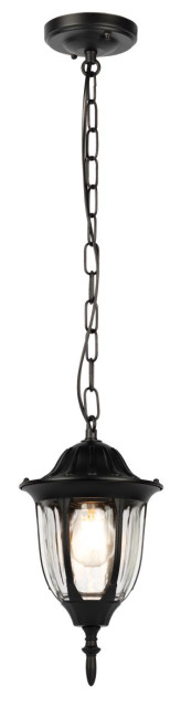 Уличный подвесной светильник ЭРА Галатея GBS-105-BL-0800 230В Е27 IP54 чёрный Б0071486