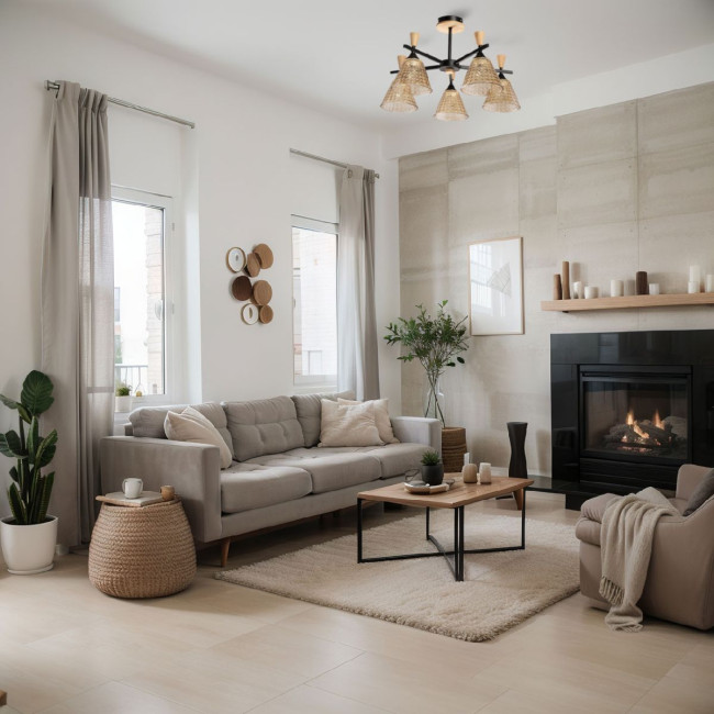 Люстра на штанге De Markt Дэла 635015605 Люстра на штанге De Markt Дэла 635015605