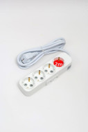 Удлинитель с/з 4вх с защитными шторками ELBI Myra 527-010202-421 Удлинитель с/з 4вх с защитными шторками ELBI Myra 527-010202-421