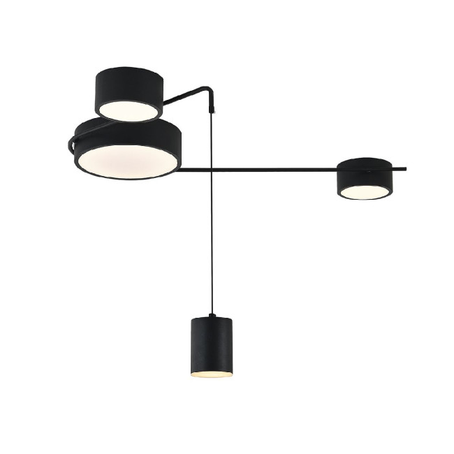 Потолочный светильник Indigo Modulo 14028/4С Black V000162L Потолочный светильник Indigo Modulo 14028/4С Black V000162L