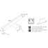 Настенный светильник Arte Lamp Orizzone A2935AP-1WH Настенный светильник Arte Lamp Orizzone A2935AP-1WH
