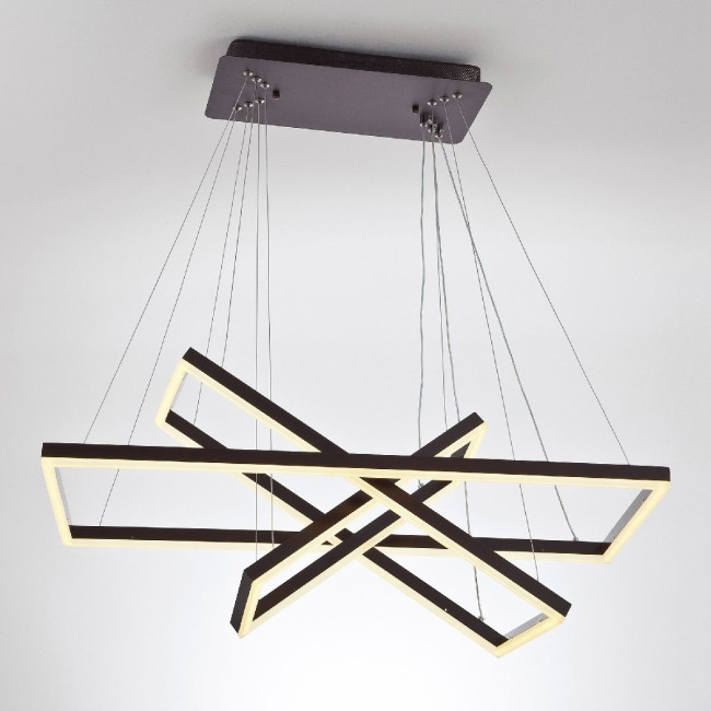 Подвесная люстра LED4U L11001-3HL BR Подвесная люстра LED4U L11001-3HL BR