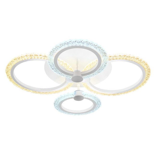 Потолочная светодиодная люстра Ambrella Light Acrylica Original FA4061 Потолочная светодиодная люстра Ambrella Light Acrylica Original FA4061