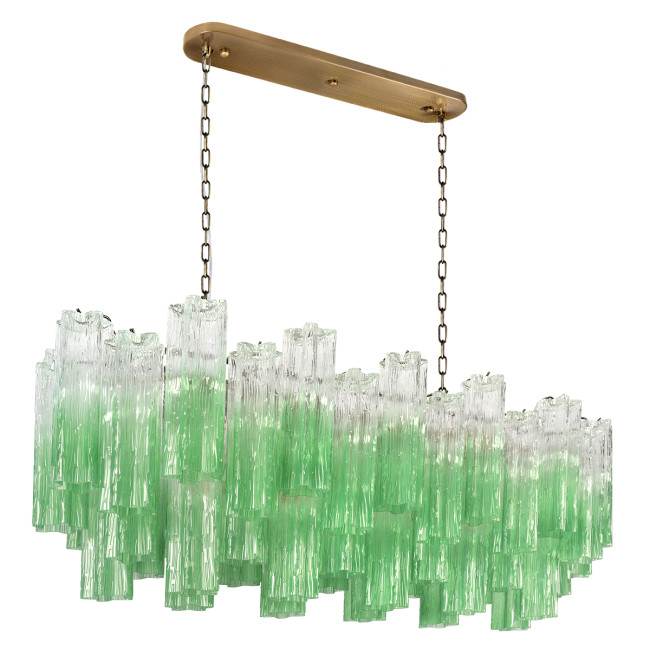Подвесная люстра Loft IT Murano 10580/1000R Clear green Подвесная люстра Loft IT Murano 10580/1000R Clear green
