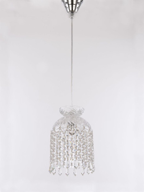 Подвесной светильник Bohemia Ivele Crystal 14781P/16 Ni Drops Подвесной светильник Bohemia Ivele Crystal 14781P/16 Ni Drops