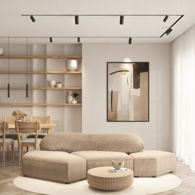 Трековый однофазный светильник Denkirs Simple Spot DK8210-BK Трековый однофазный светильник Denkirs Simple Spot DK8210-BK