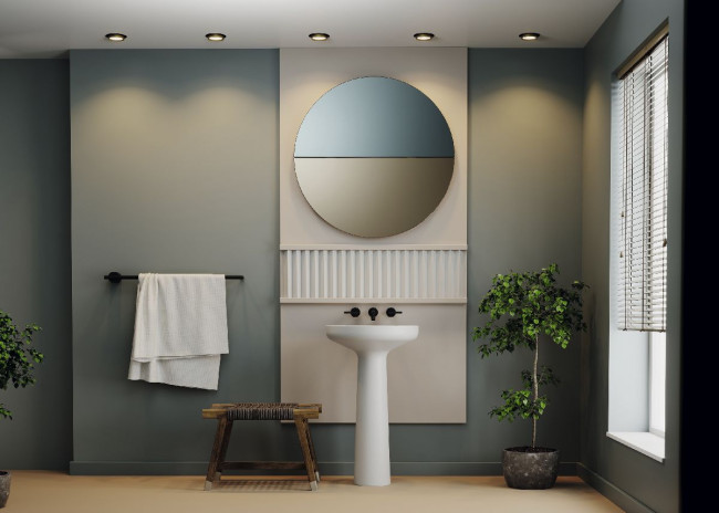 Встраиваемый светильник Maytoni Technical Hoop DL086-GX53-RD-BG