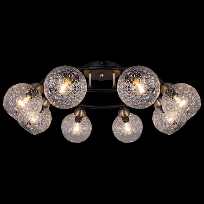 Люстра на штанге Illumico IL0296-8CSQ-79 BK AB