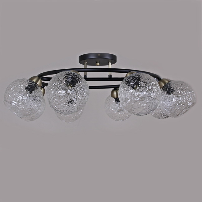 Люстра на штанге Illumico IL0296-8CSQ-79 BK AB