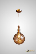 Подвесной светильник AM Group AM354-D200 AMBER Подвесной светильник AM Group AM354-D200 AMBER