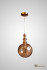 Подвесной светильник AM Group AM354-D200 AMBER Подвесной светильник AM Group AM354-D200 AMBER