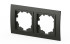 Рамка двухместная ELBI Zena 500-011100-226 Рамка двухместная ELBI Zena 500-011100-226