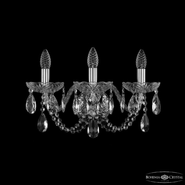 Бра Bohemia Ivele Crystal 1402B/3/160/XL Ni Бра Bohemia Ivele Crystal 1402B/3/160/XL Ni