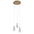 Подвесной светильник Delight Collection OD2439-3 gold/clear
