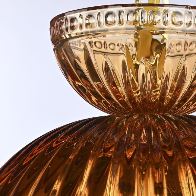 Подвесной светильник Bohemia Ivele Crystal 5478/22 G Amber/M-1G Leafs K721 Подвесной светильник Bohemia Ivele Crystal 5478/22 G Amber/M-1G Leafs K721