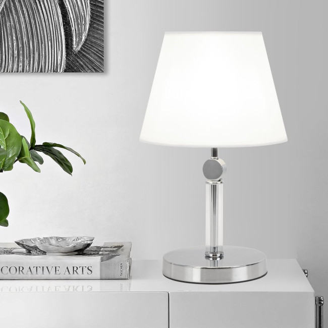 Настольная лампа Eurosvet Conso 01145/1 хром a061957 Настольная лампа Eurosvet Conso 01145/1 хром a061957