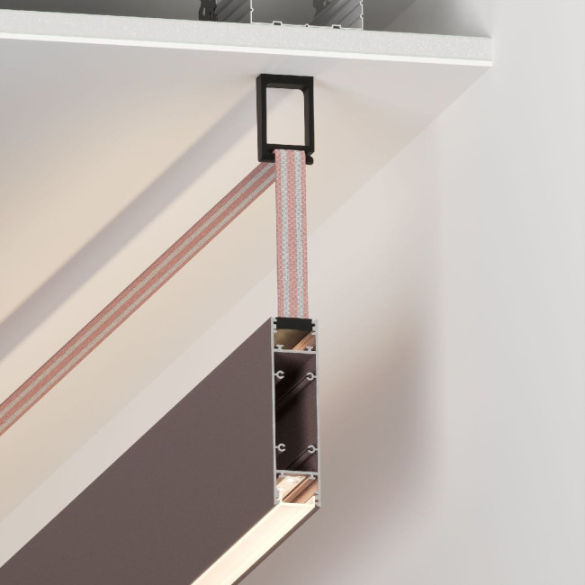 Крепление накладное Arlight SL-LINE-W20-BELT BLACK 051270 Крепление накладное Arlight SL-LINE-W20-BELT BLACK 051270