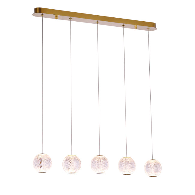 Подвесной светильник MD20001012-5B gold Подвесной светильник MD20001012-5B gold