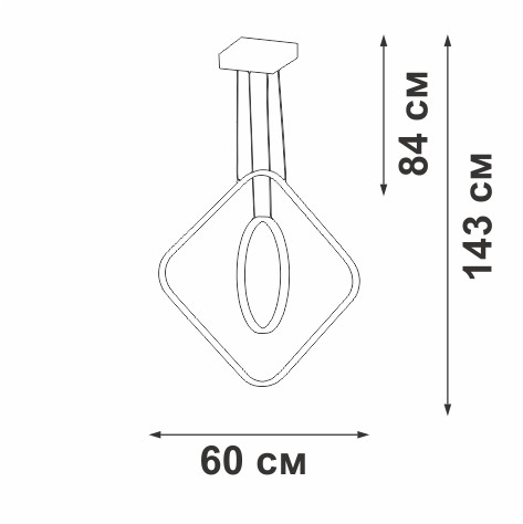 Подвесная люстра Vitaluce V2703-8/2S Подвесная люстра Vitaluce V2703-8/2S