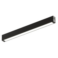 Трековый однофазный светильник AM Group Plain Opal AM585 27W 4000K BK