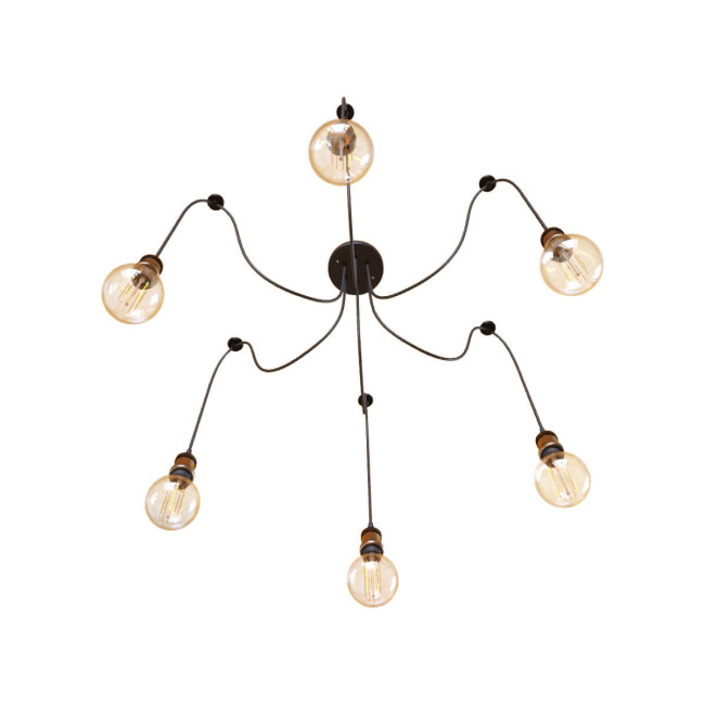Люстра-паук LOFT IT Spider Loft1162A/6 Люстра-паук LOFT IT Spider Loft1162A/6