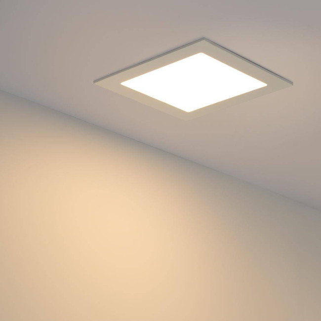 Встраиваемый светодиодный светильник Arlight DL-172x172M-15W Warm White 020133 Встраиваемый светодиодный светильник Arlight DL-172x172M-15W Warm White 020133