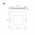 Встраиваемый светодиодный светильник Arlight DL-172x172M-15W Warm White 020133 Встраиваемый светодиодный светильник Arlight DL-172x172M-15W Warm White 020133