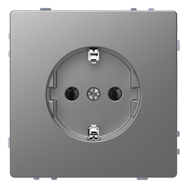 Розетка Schneider Electric Merten D-Life 16A с/з без шторок MTN2301-6036 Розетка Schneider Electric Merten D-Life 16A с/з без шторок MTN2301-6036