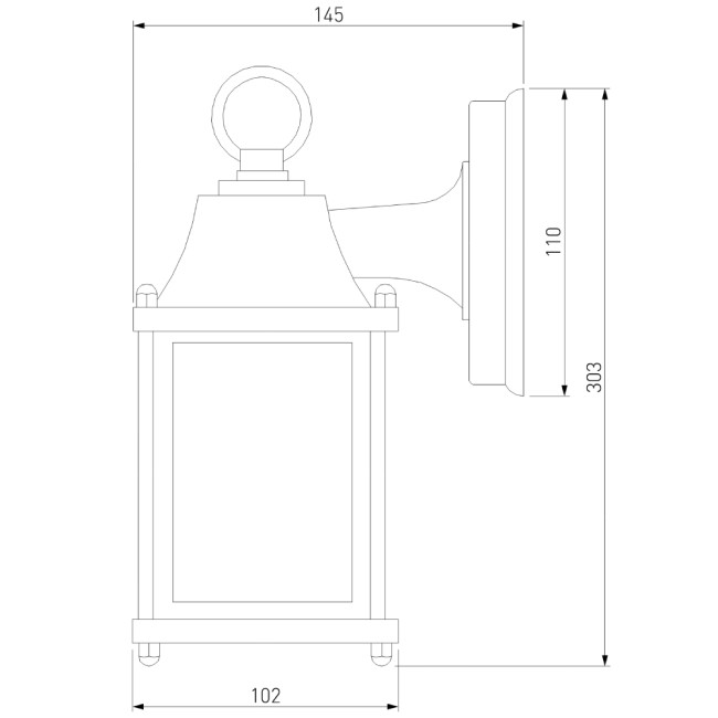 Уличный настенный cветильник Elektrostandard 1008D Brick белый 4690389106767