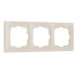 Рамка на 3 поста Werkel Snabb basic слоновая кость W0032003 4690389161391 Рамка на 3 поста Werkel Snabb basic слоновая кость W0032003 4690389161391