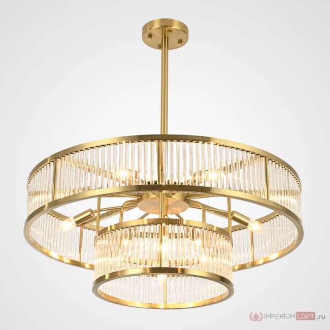 Люстра на штанге ImperiumLoft RH Marais Round Chandelier D80 147903-22 Люстра на штанге ImperiumLoft RH Marais Round Chandelier D80 147903-22