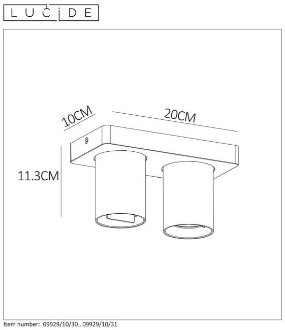 Спот Lucide NIGEL 09929/10/31 Спот Lucide NIGEL 09929/10/31